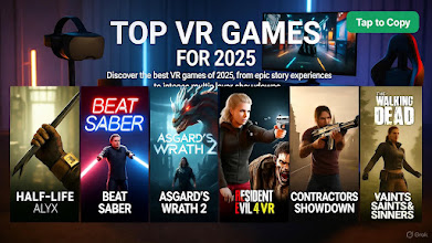 Top VR Games for 2025: Dive Into Virtual Reality Like Never Before