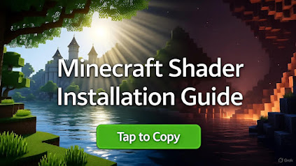 Minecraft shader installation guide PC 2025